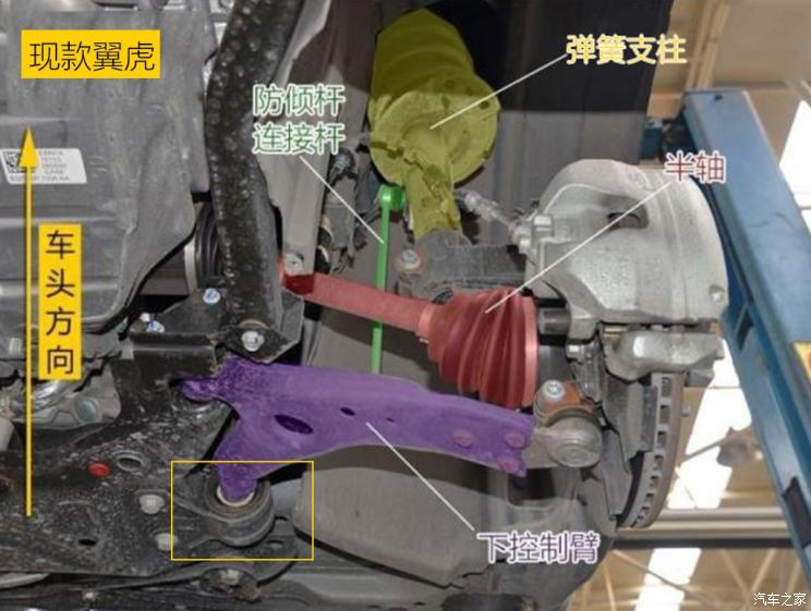 同?？怂瓜嗨? 長(zhǎng)安福特Escape底盤解析